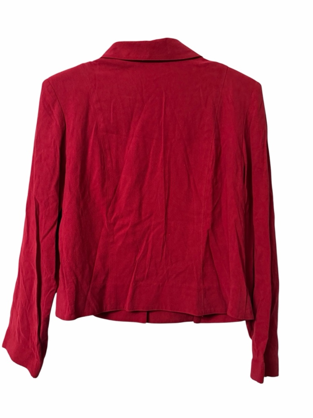 Sundance Red Embellished Button-Front Jacket - Picture 2 of 4